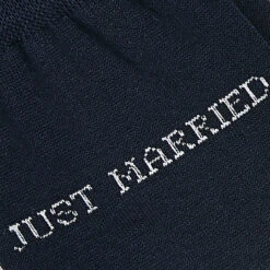 Carlo Lanza Just Married Donkerblauwe Katoenen Sokken -Ginger Ray || Floris van Bommel || Revitalash Verkoop 100 286 detail