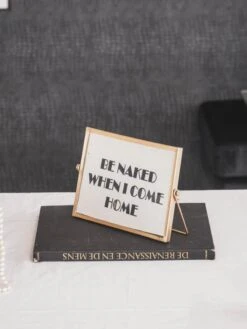 Housevitamin - Fotolijst - Goud - 20x1,5x17cm -Ginger Ray || Floris van Bommel || Revitalash Verkoop 11 1 7