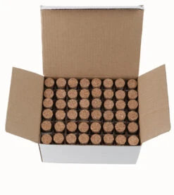 Glazen Buisjes Met Kurk Just Married (10cm) -Ginger Ray || Floris van Bommel || Revitalash Verkoop 6329 uvc