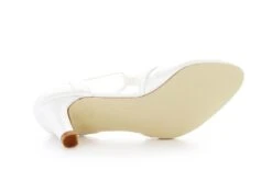 White Lady 877 Ivoor Bruidsschoenen -Ginger Ray || Floris van Bommel || Revitalash Verkoop 877 einf satin ivory 07