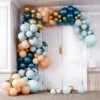 Ginger Ray BA-318 Balloon Arch Groen & Chrome Goud Ballonnenboog