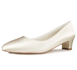 White Lady 935 Ivoor Bruidsschoenen