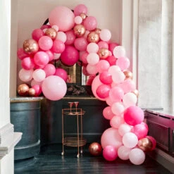 Ginger Ray BA-320 Balloon Arch Luxe Roze Ballonnenboog