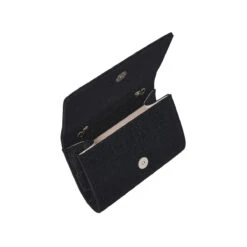 Rainbow Club Dafina Bruidstasje Zwart -Ginger Ray || Floris van Bommel || Revitalash Verkoop dafnee black metallic 6