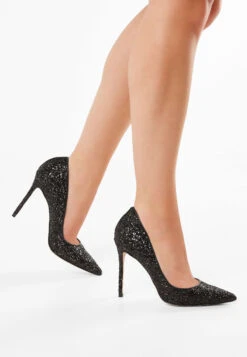 Fiarucci Bridal Destini Bruidsschoenen Zwart -Ginger Ray || Floris van Bommel || Revitalash Verkoop destini black glitter