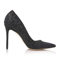 Fiarucci Bridal Destini Bruidsschoenen Zwart -Ginger Ray || Floris van Bommel || Revitalash Verkoop destini black glitter 3