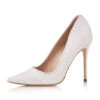 Fiarucci Bridal Destini Bruidsschoenen Off-White -Ginger Ray || Floris van Bommel || Revitalash Verkoop destini off white glitter 2