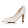 Rainbow Club Fera Bruidsschoenen Ivoor -Ginger Ray || Floris van Bommel || Revitalash Verkoop fera ivory satin 2