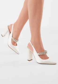 Rainbow Club Freja Bruidsschoenen -Ginger Ray || Floris van Bommel || Revitalash Verkoop freya ivory satin