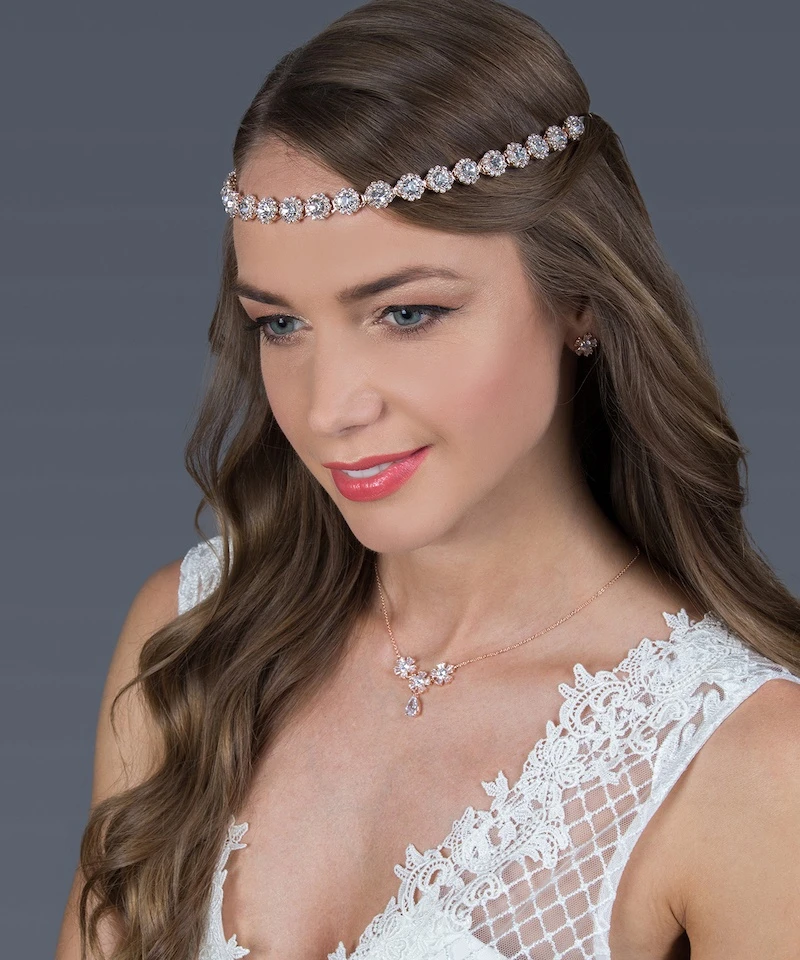 G. Westerleigh Haarband Bruid HS-J3766ARG 3 G. Westerleigh Haarband Bruid HS-J3766ARG