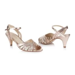 Rachel Simpson Giselle Roségoud Bruidsschoenen -Ginger Ray || Floris van Bommel || Revitalash Verkoop giselle 5