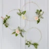 Ginger Ray Gold Wedding Gouden Bloemenhangers GO-103 -Ginger Ray || Floris van Bommel || Revitalash Verkoop go 103 gold florist hoops min 1 1
