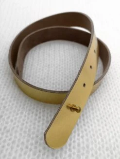 Forever & Eva G1002 Riem Goud -Ginger Ray || Floris van Bommel || Revitalash Verkoop guertel leder2