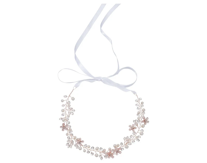 G. Westerleigh Haarband Bruid HS-J4637RG 6 G. Westerleigh Haarband Bruid HS-J4637RG - Afbeelding 4