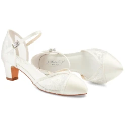 G. Westerleigh Hailey Bruidsschoenen -Ginger Ray || Floris van Bommel || Revitalash Verkoop image 6