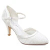 G Westerleigh Imola Bruidsschoenen Ivoor Met Kant