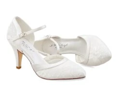 G Westerleigh Imola Bruidsschoenen Ivoor Met Kant -Ginger Ray || Floris van Bommel || Revitalash Verkoop imola 2