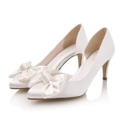 Rainbow Club Isaura Bruidsschoenen -Ginger Ray || Floris van Bommel || Revitalash Verkoop isaura ivory satin 7