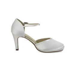 Rainbow Club Joni Wit Bruidsschoenen -Ginger Ray || Floris van Bommel || Revitalash Verkoop joni white satin 2 1