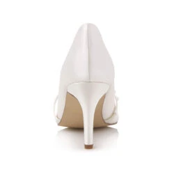 Rainbow Club Kapri Bruidsschoenen -Ginger Ray || Floris van Bommel || Revitalash Verkoop kapri ivory satin pearl 6