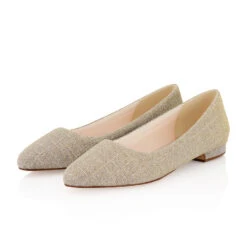 Rainbow Club Lauri Bruidsschoenen Goud -Ginger Ray || Floris van Bommel || Revitalash Verkoop lauri gold metallic 6