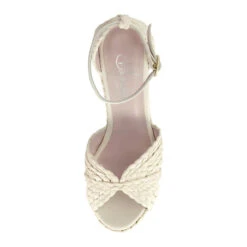 Fiarucci Bridal Louna Bruidsschoenen -Ginger Ray || Floris van Bommel || Revitalash Verkoop louna perle raffia 4