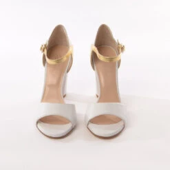 Content Juno Bruidsschoenen Wit Goud -Ginger Ray || Floris van Bommel || Revitalash Verkoop mc juno white 4