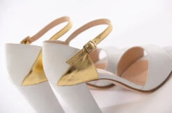 Content Juno Bruidsschoenen Wit Goud -Ginger Ray || Floris van Bommel || Revitalash Verkoop mc juno white 6