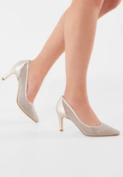 Fiarucci Bridal Melany Bruidsschoenen -Ginger Ray || Floris van Bommel || Revitalash Verkoop melany platino mesh leather