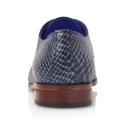 Mr. Fiarucci Mikai Heren Trouwschoenen Blauw -Ginger Ray || Floris van Bommel || Revitalash Verkoop mikai dark blue snake leather 6