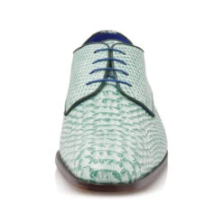 Mr. Fiarucci Mikai Heren Trouwschoenen Groen -Ginger Ray || Floris van Bommel || Revitalash Verkoop mikai green snake leather 4