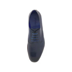 Mr. Fiarucci Mitchel Heren Trouwschoenen Blauw -Ginger Ray || Floris van Bommel || Revitalash Verkoop mitchel dark blue calf leather 5
