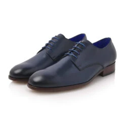 Mr. Fiarucci Mitchel Heren Trouwschoenen Blauw -Ginger Ray || Floris van Bommel || Revitalash Verkoop mitchel dark blue calf leather 7