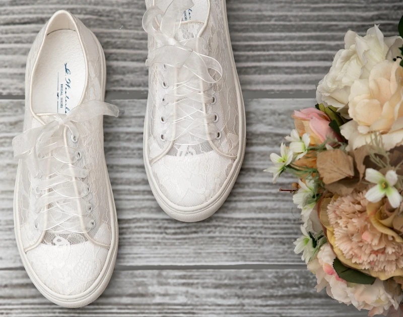 G. Westerleigh Nadine Bruidssneaker 10 G. Westerleigh Nadine Bruidssneaker - Afbeelding 8