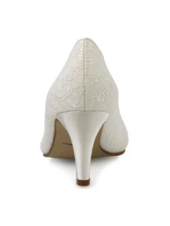 Rainbow Club Pattie Bruidsschoenen -Ginger Ray || Floris van Bommel || Revitalash Verkoop pattie ivory satin and ivory luxury lace 5 2