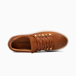 Paulo Bellini Bari Trouwsneakers Cognac -Ginger Ray || Floris van Bommel || Revitalash Verkoop paulo bellini bari wedding trainers cognac 4
