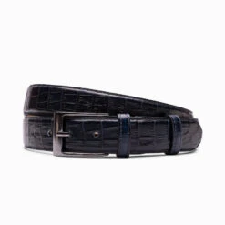 Paulo Bellini Croco Riem Blauw