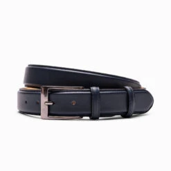 Paulo Bellini Fasano Riem Leder Donkerblauw
