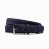Paulo Bellini Fasano Riem Suede Donkerblauw -Ginger Ray || Floris van Bommel || Revitalash Verkoop paulo bellini fasano belt suede dark blue