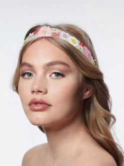 Poirier BB-8608 Bloemen Haarband -Ginger Ray || Floris van Bommel || Revitalash Verkoop poirier bb 8608 hairband 3