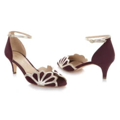 Rachel Simpson Isadora Bruidsschoenen Rood -Ginger Ray || Floris van Bommel || Revitalash Verkoop rachel simpson isadora berry pair toe to toe