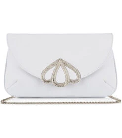 Rachel Simpson Bruidstasje Opal Ivory Suede