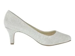 Rainbow Club Brooke Zilver Bruidsschoenen -Ginger Ray || Floris van Bommel || Revitalash Verkoop rainbow club brooke silver metallic 2