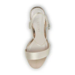 Rainbow Club Nattie Bruidsschoenen -Ginger Ray || Floris van Bommel || Revitalash Verkoop rainbow club nattie ivory satin parquet heel 4