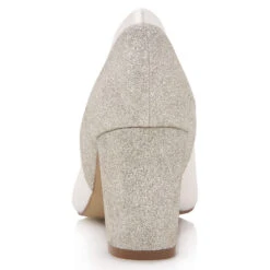 Rainbow Club Sintia Bruidsschoenen Ivoor -Ginger Ray || Floris van Bommel || Revitalash Verkoop rainbow club sintia brautschuhe ivory satin silver fine glitter 7