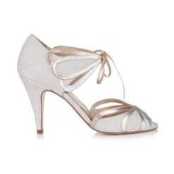 Rachel Simpson Bruidsschoenen Ophelia -Ginger Ray || Floris van Bommel || Revitalash Verkoop rss brautschuhe ophelia side 360xjpg. 2