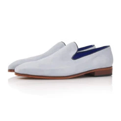 Mr. Fiarucci Sebb Heren Trouwschoenen Blauw -Ginger Ray || Floris van Bommel || Revitalash Verkoop sebb light blue suede leather 7