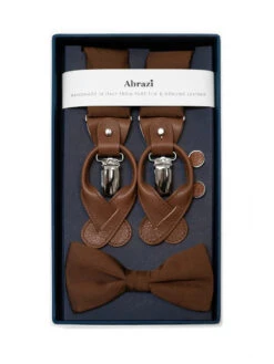 Abrazi Bretels Set Bruin