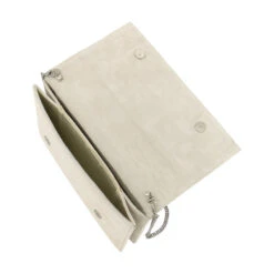 Fiarucci Bridal Svenja Bruidstasje Off-White -Ginger Ray || Floris van Bommel || Revitalash Verkoop svenja off white suede leather 3