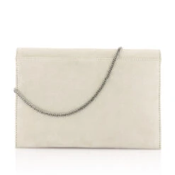 Fiarucci Bridal Svenja Bruidstasje Off-White -Ginger Ray || Floris van Bommel || Revitalash Verkoop svenja off white suede leather 4